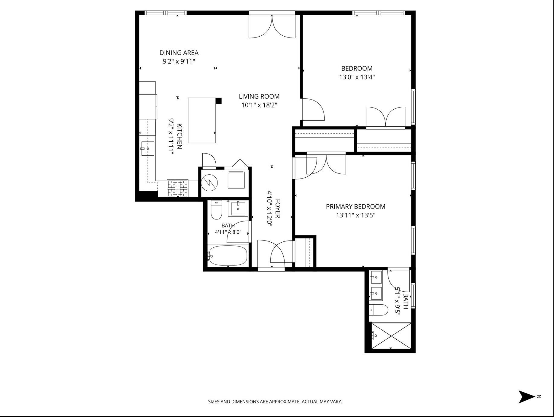 1023 CLINTON ST, #2A, Hoboken, NJ 07030