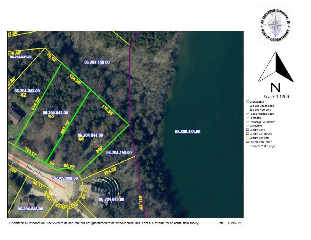 GIS - Homesites 43 & 44