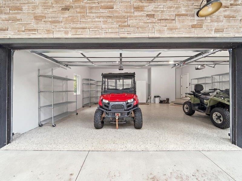 Inside Attached Garage