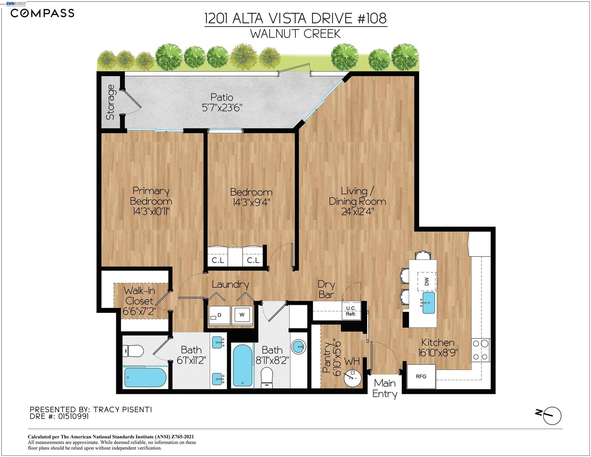 1201 Alta Vista Dr, #108, Walnut Creek, CA 94596