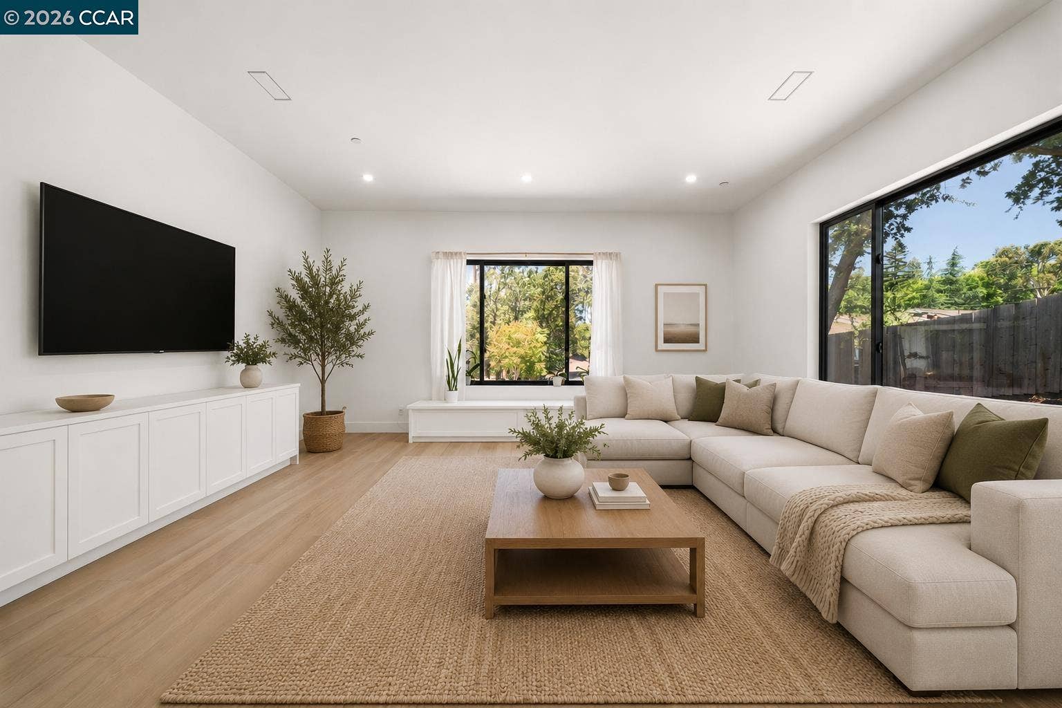 Digitally Altered Image - Virtual Staging