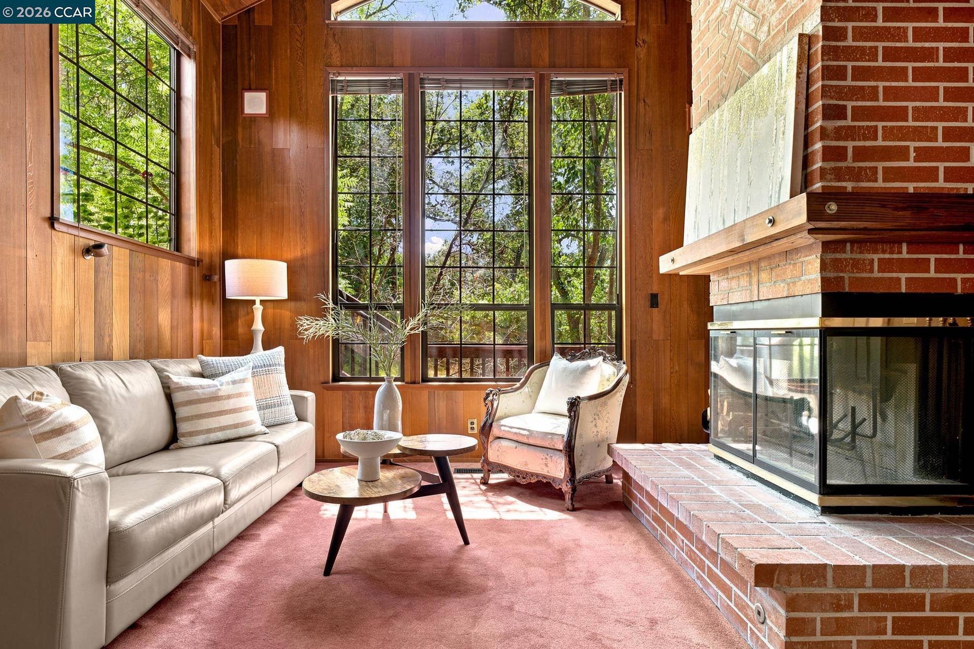 Back house living room