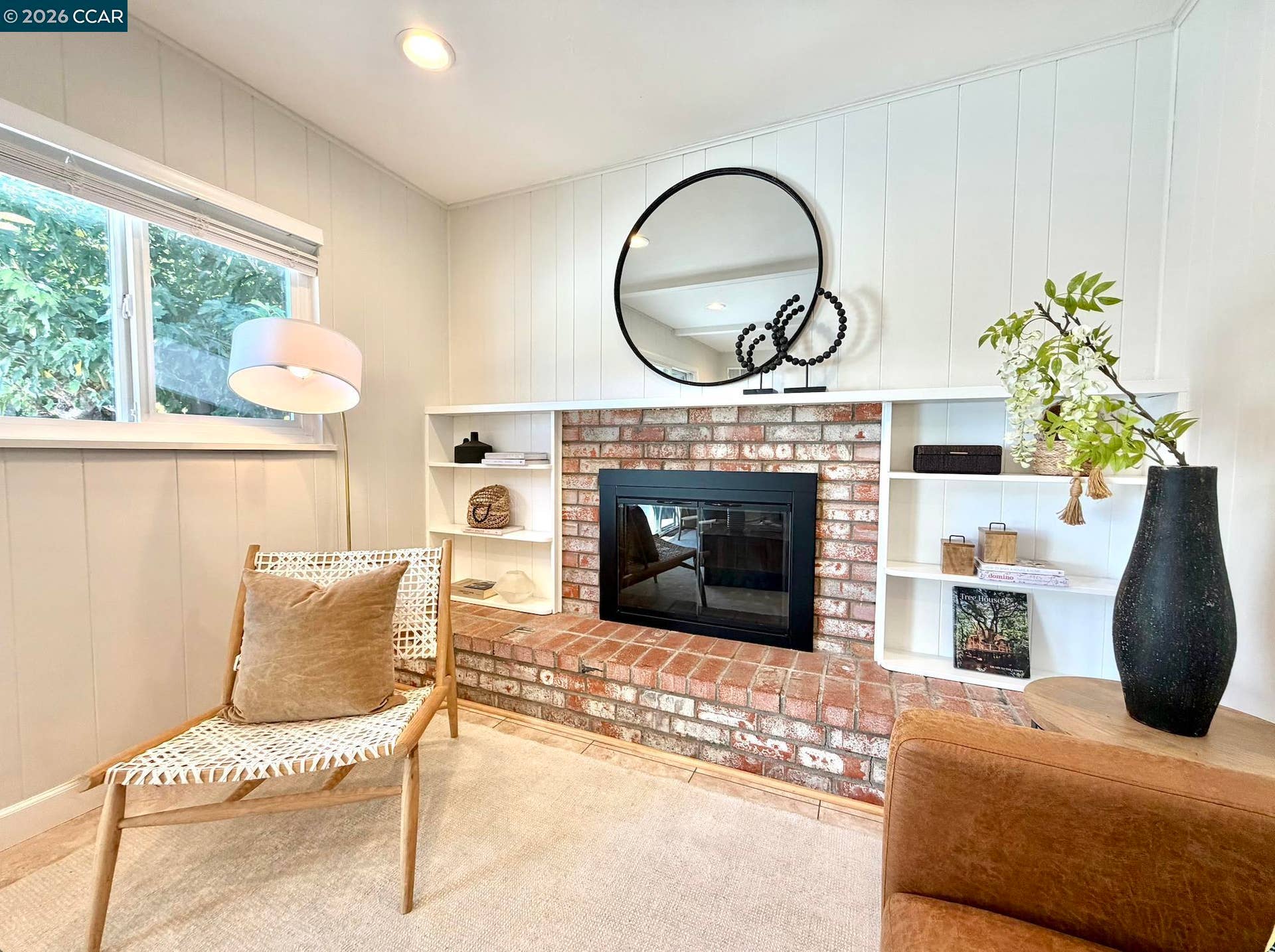 UPDATED FIREPLACE FACADE