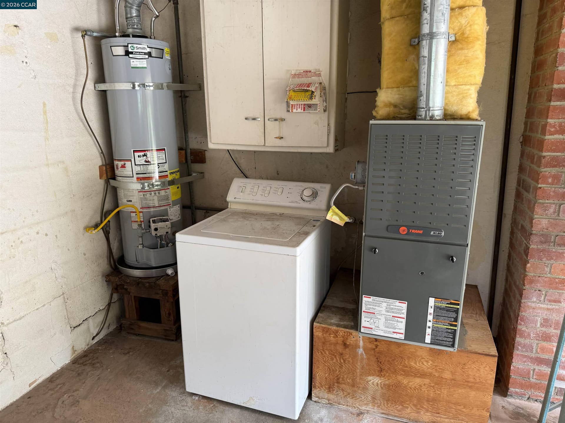 Washer and Dryer are located in the Garage!