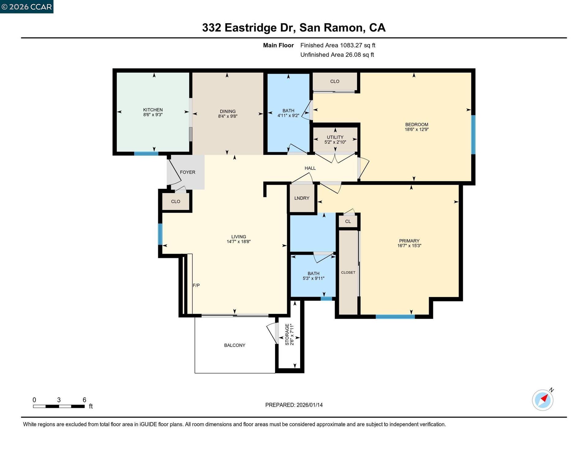 332 Eastridge Dr, San Ramon, CA 94582