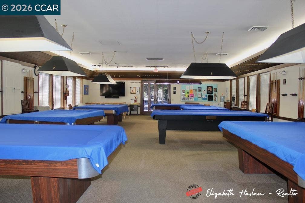 Billiards Room at Gateway Clubhouse