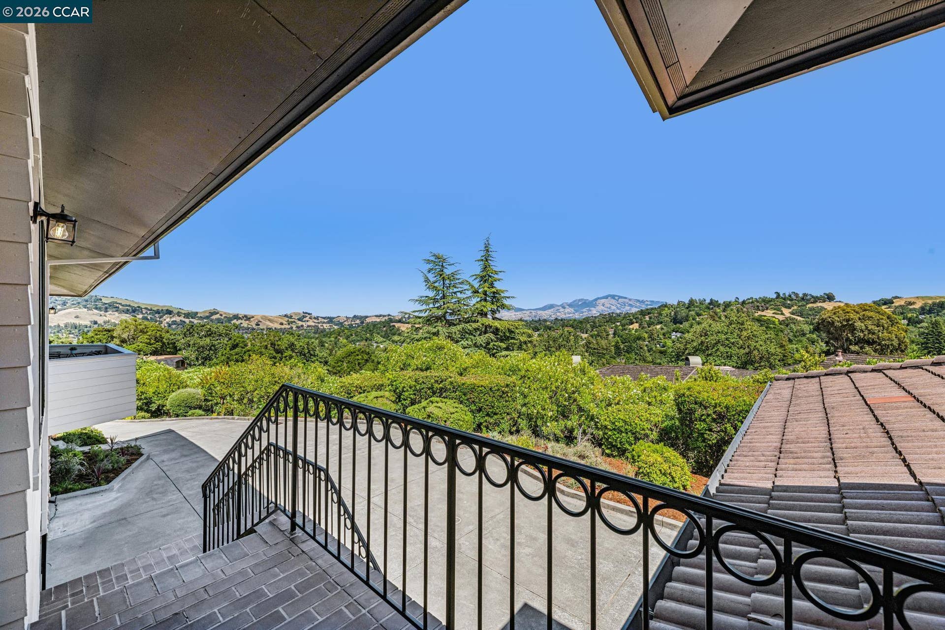 Mt. Diablo View from Front Door