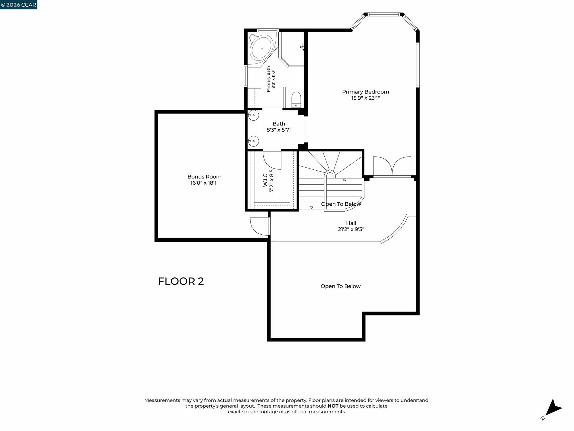 Floor Plan 2nd Floor