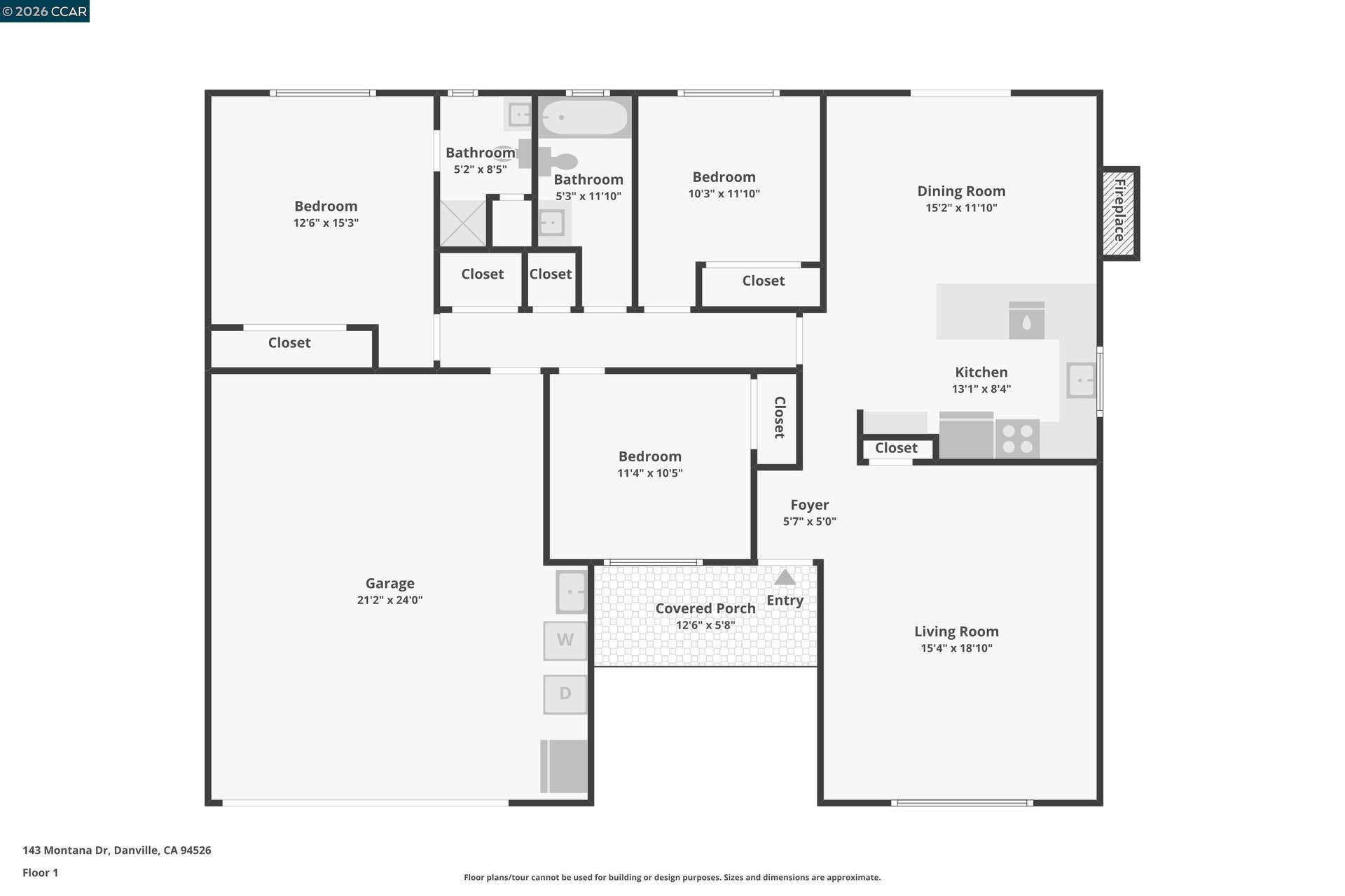 143 Montana Dr, Danville, CA 94526