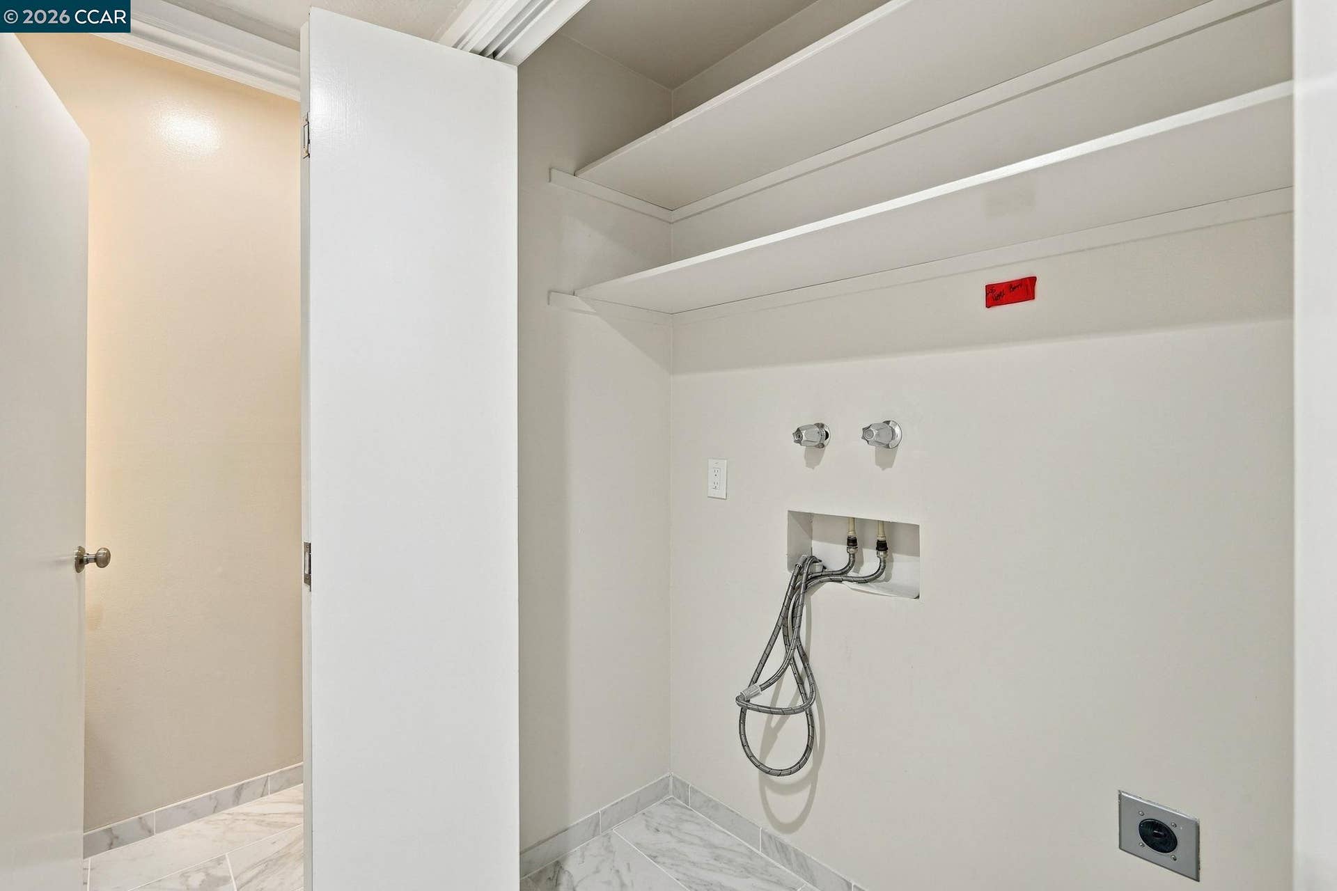 Laundry closet