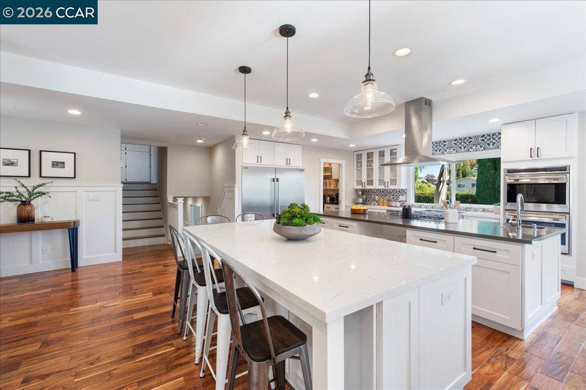 Kitchen to stairs