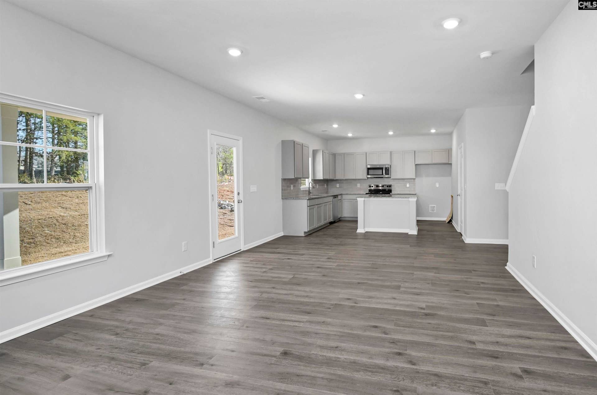 LVP flooring throughout main level