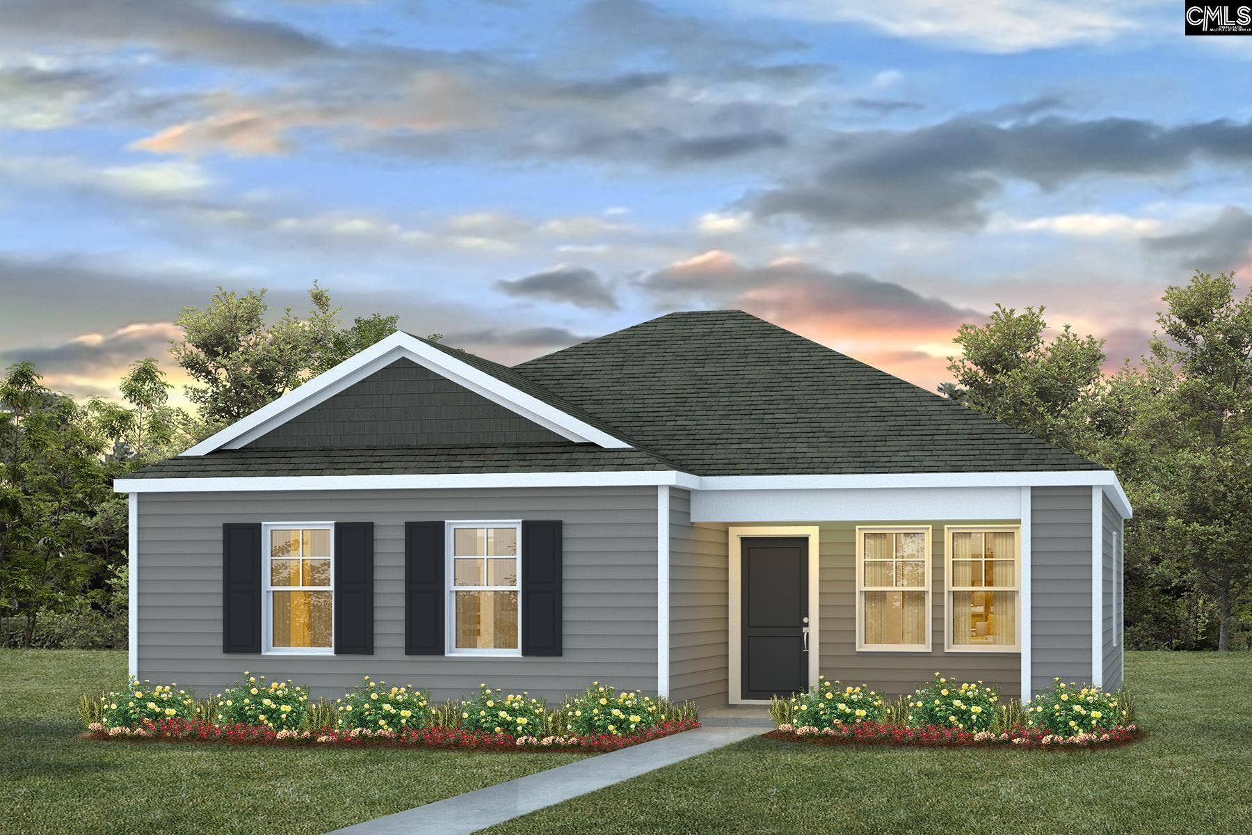 *This rendering is based on the true colors and features of the home, though they may vary slightly