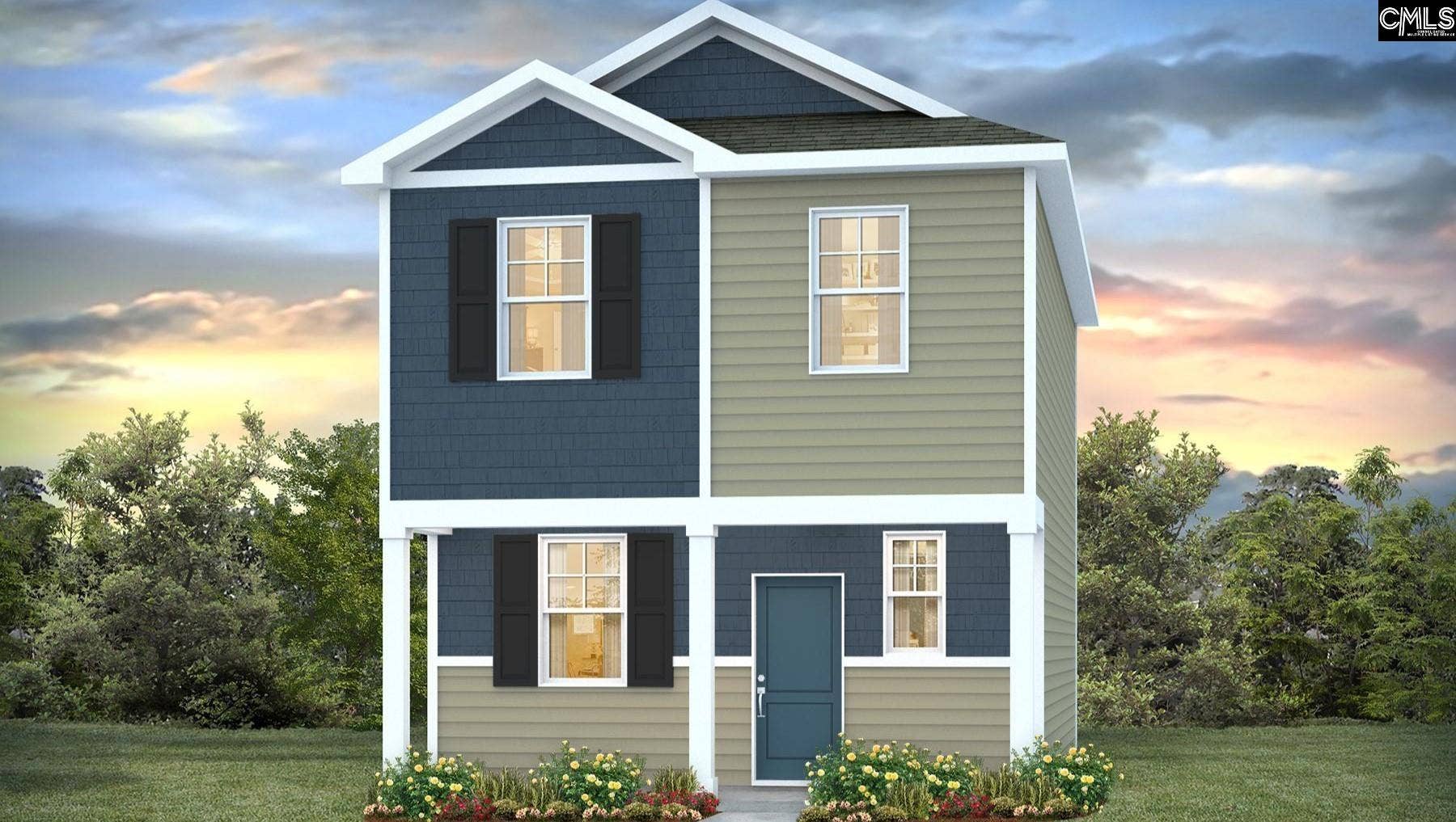 *This rendering is based on the true colors and features of the home, though they may vary slightly