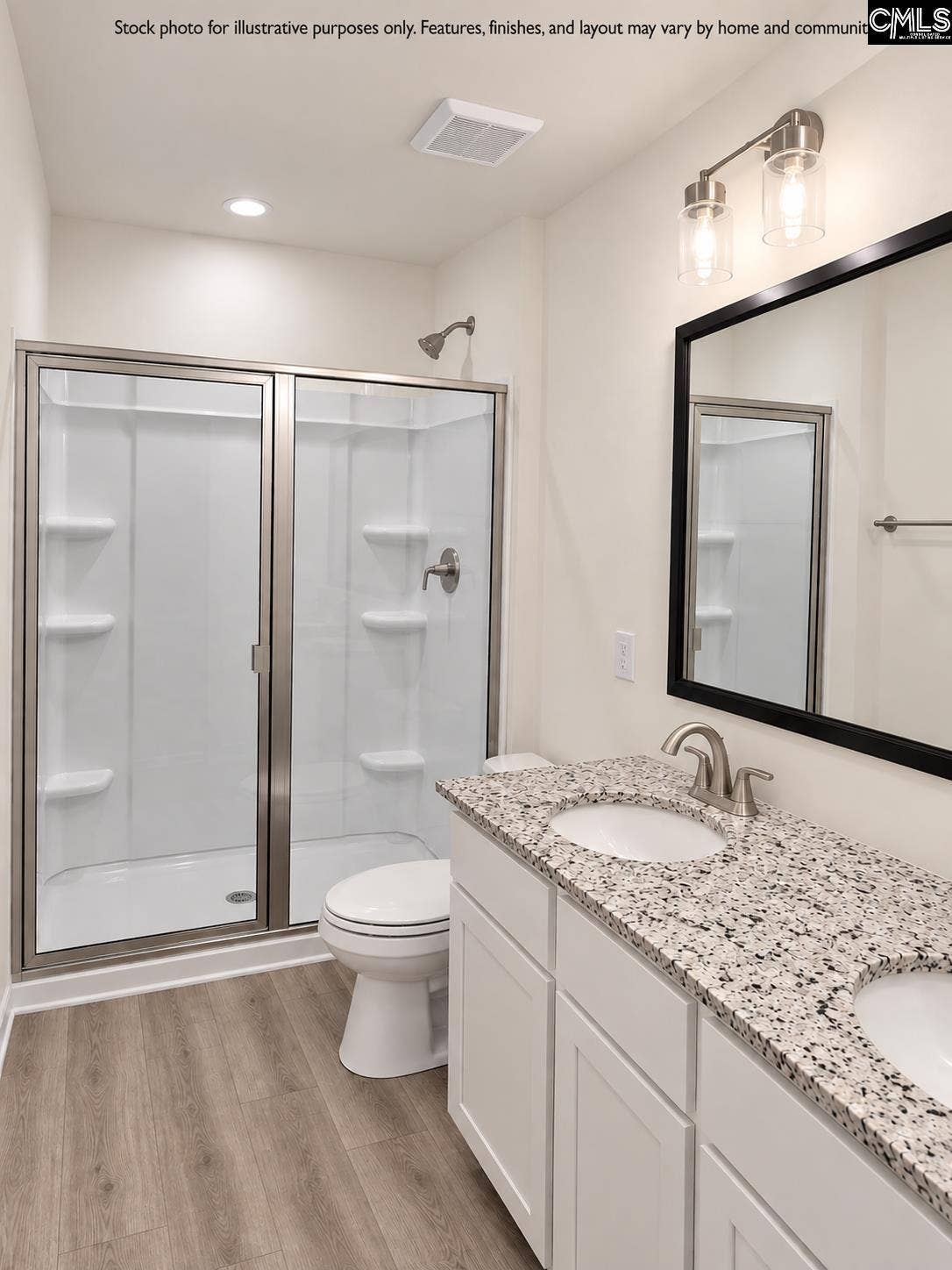 Photo is a rendering of the collection being installed in this home.