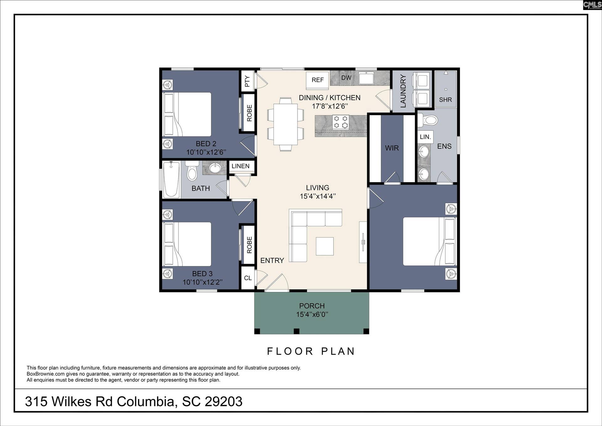 315 Wilkes Road, Columbia, SC 29203-4955