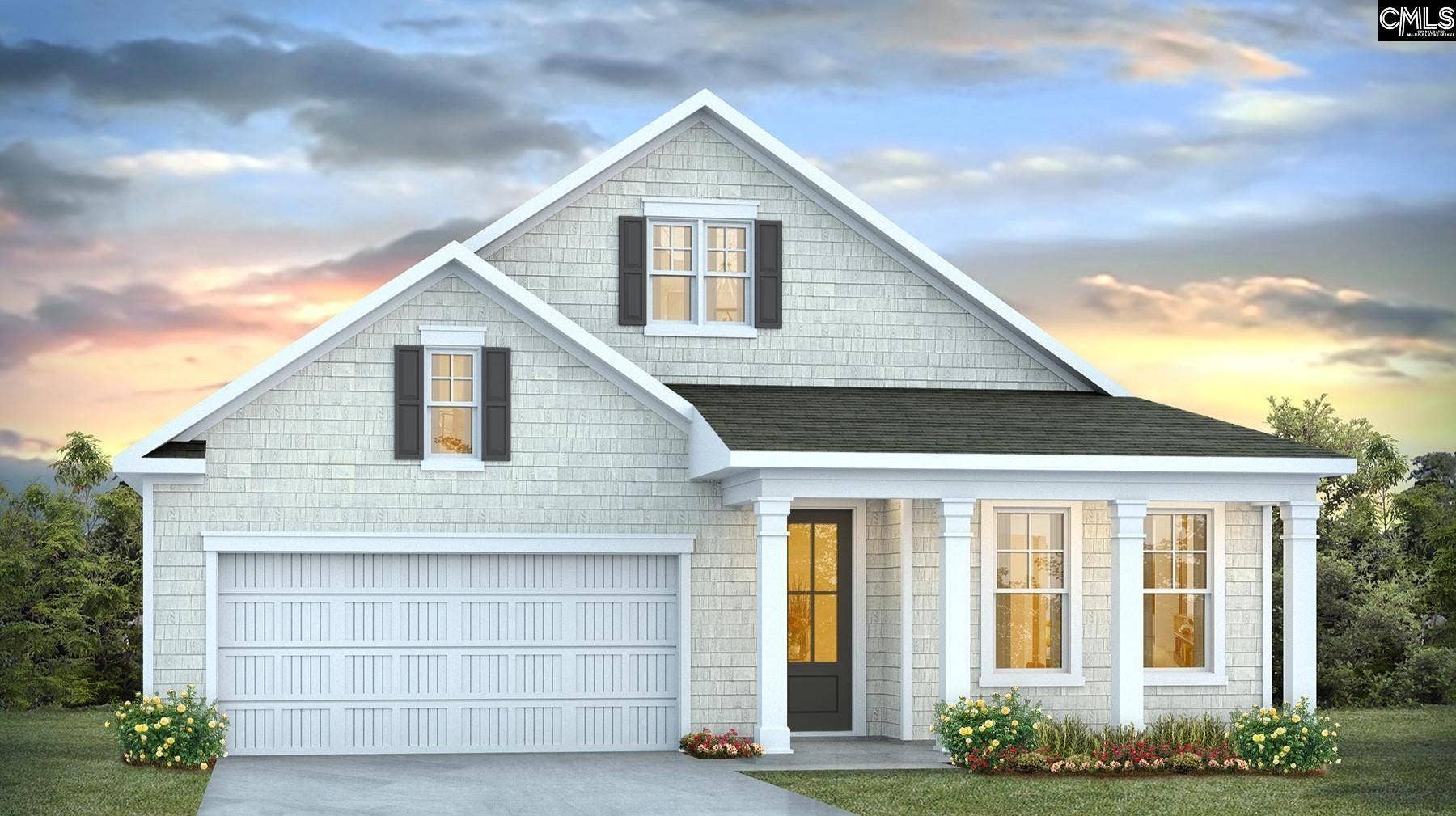 *Rendering is based on the true features and colors of the home, though they may vary slightly.