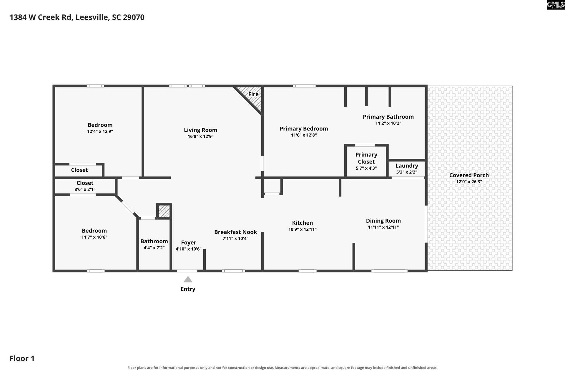 1384 W Creek Road, Leesville, SC 29070