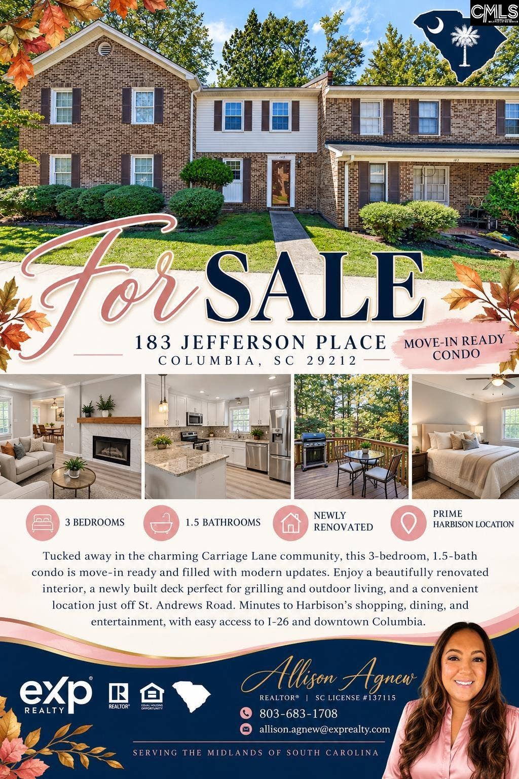 183 Jefferson Place, Columbia, SC 29212