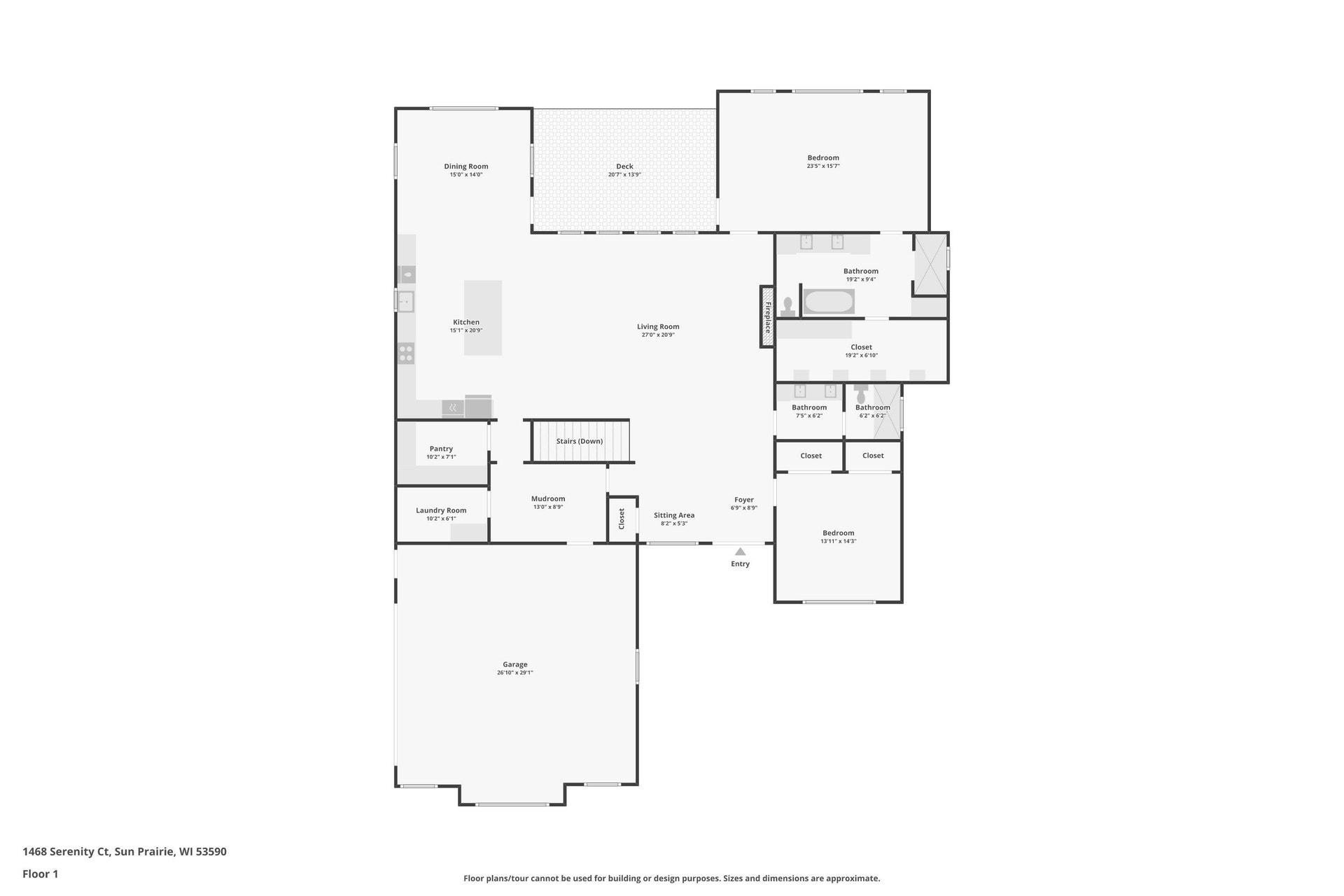 1468 Serenity Court, Sun Prairie, WI 53590