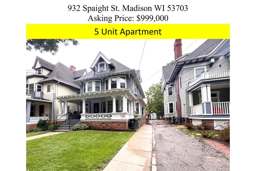 Property photo for 932 Spaight Street, Madison, WI