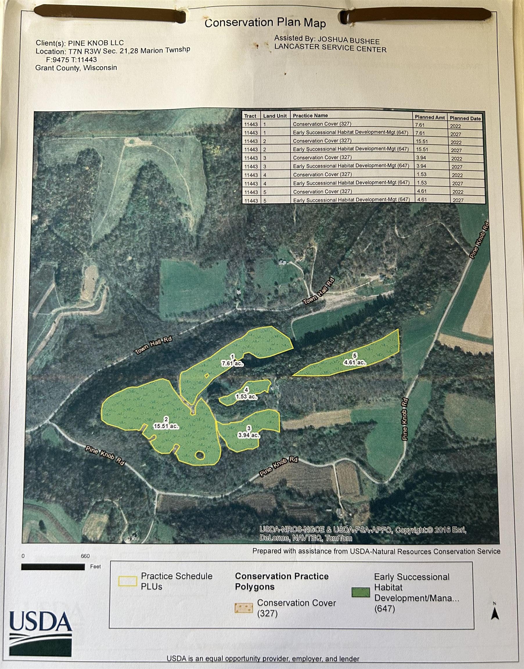 6050 Pine Knob Road, Marion, WI 53805