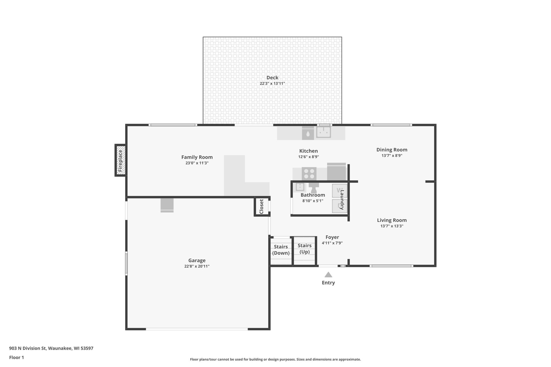 903 N Division Street, Waunakee, WI 53597