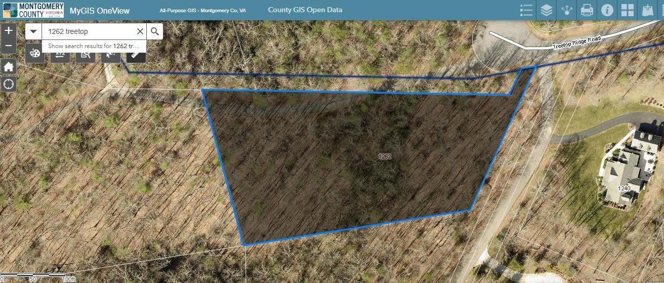 1262 TREETOP RIDGE Road, Blacksburg, VA 24060