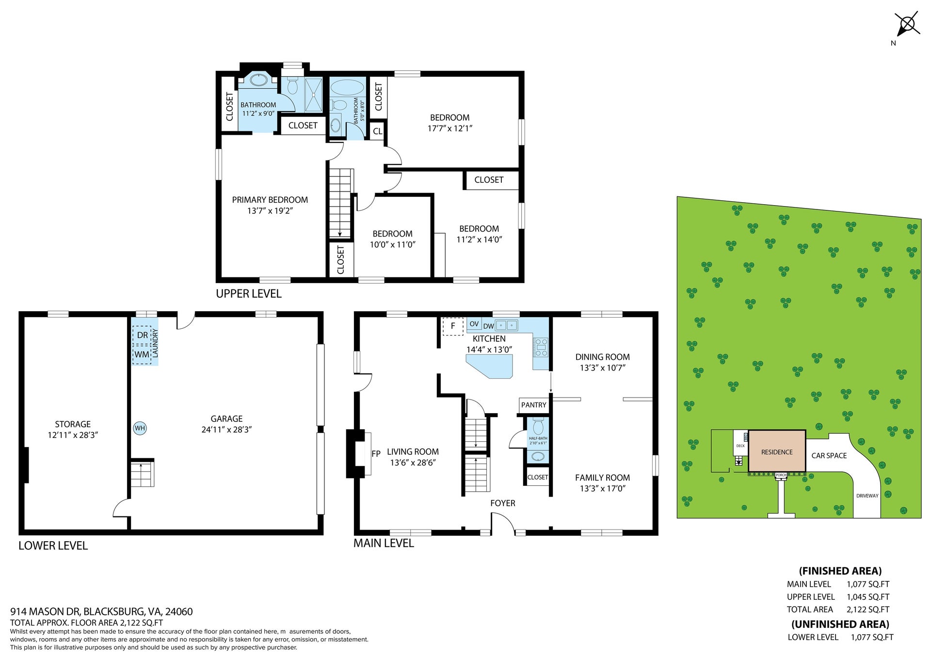 914 Mason Drive, Blacksburg, VA 24060