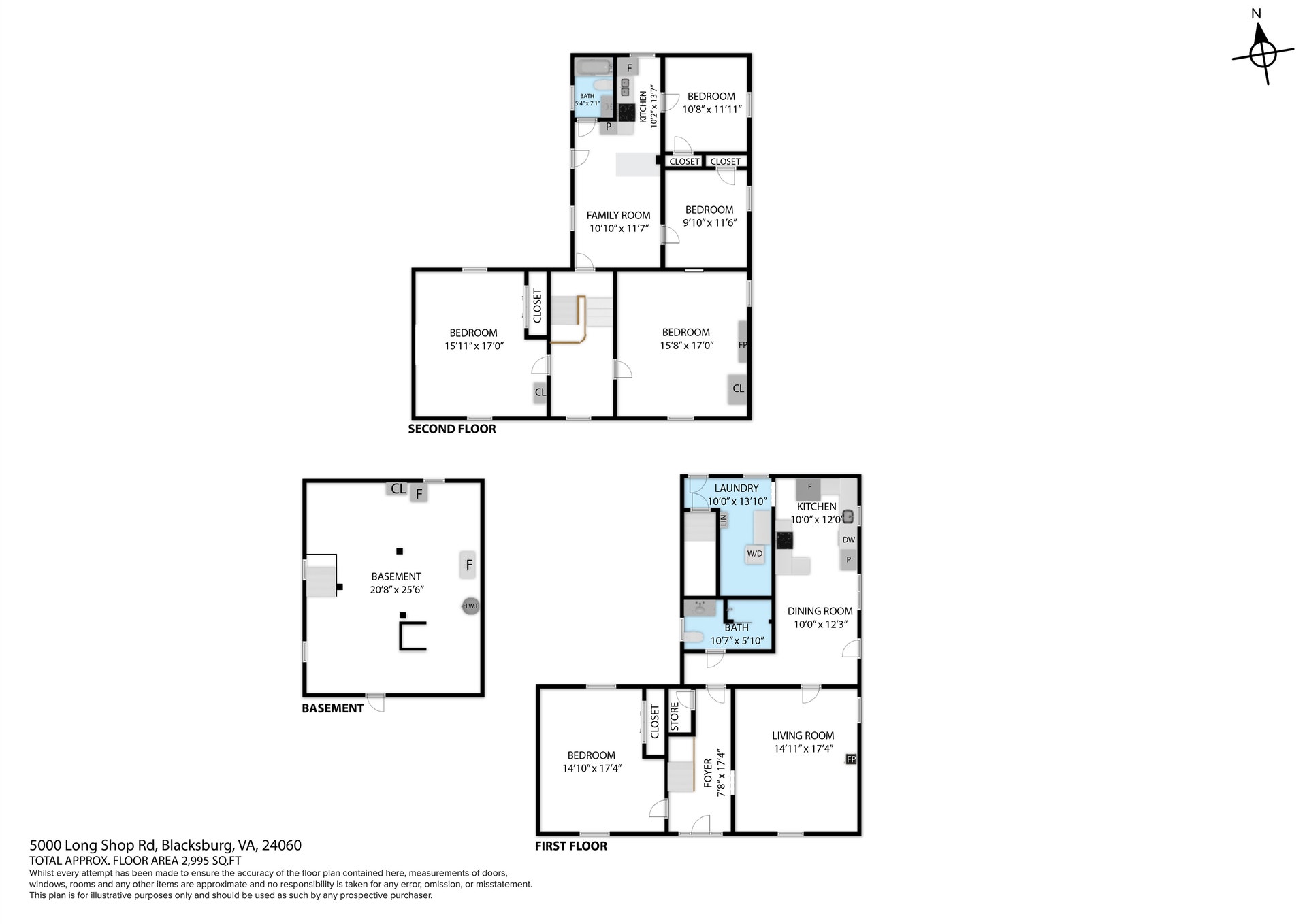5000 LONG SHOP Road, Blacksburg, VA 24060