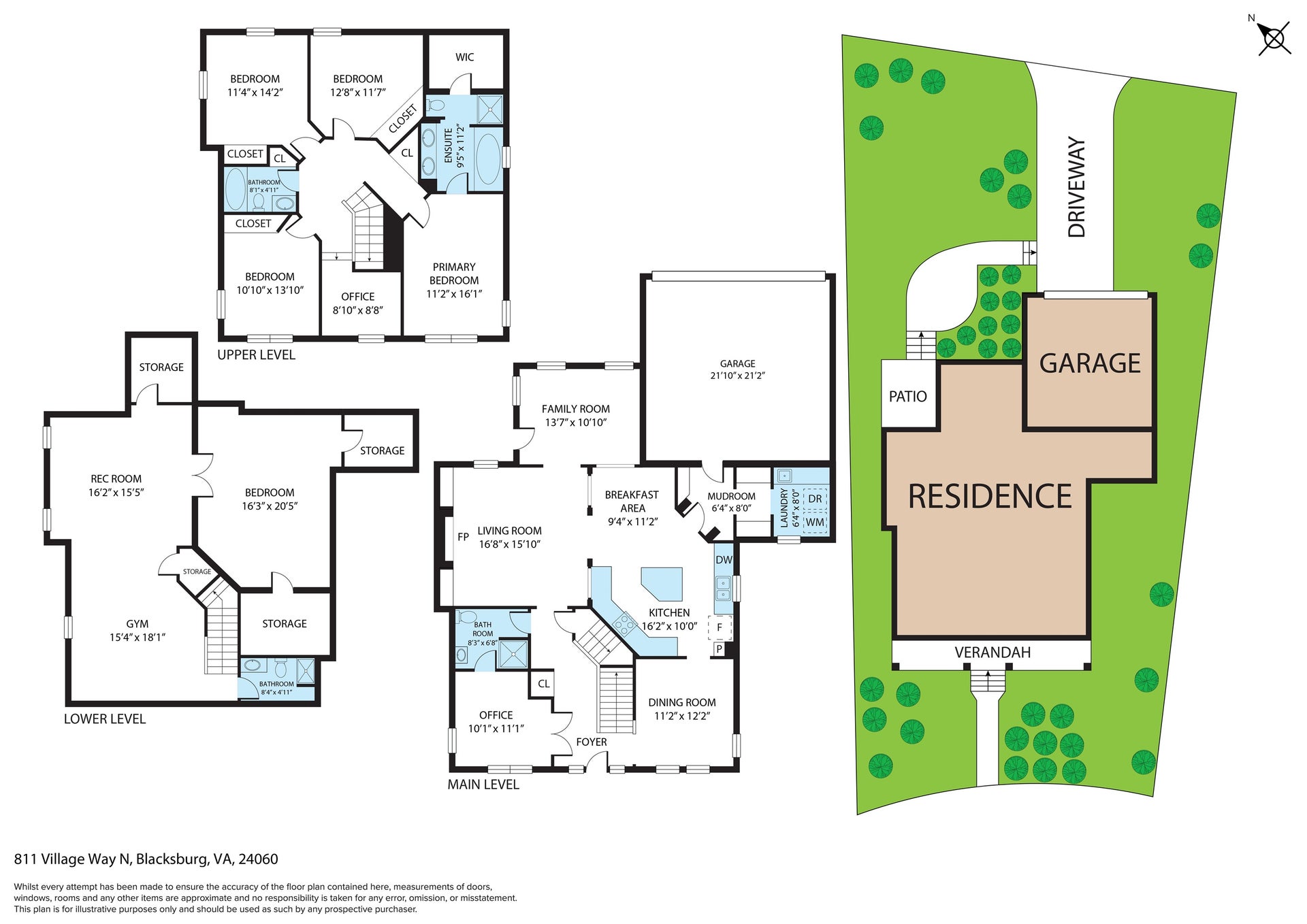 811 Village Way, Blacksburg, VA 24060