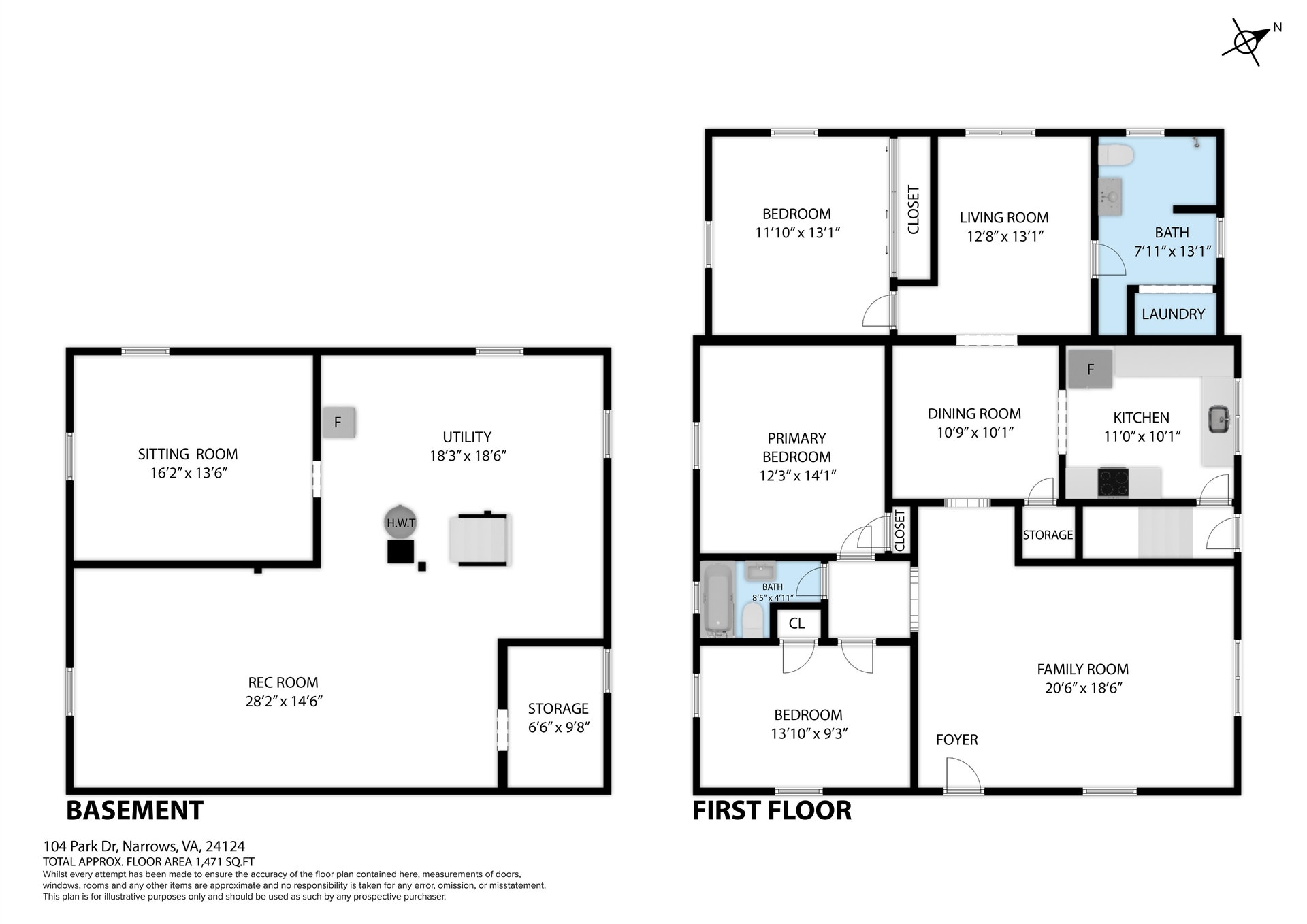 104 Park Drive, Narrows, VA 24124