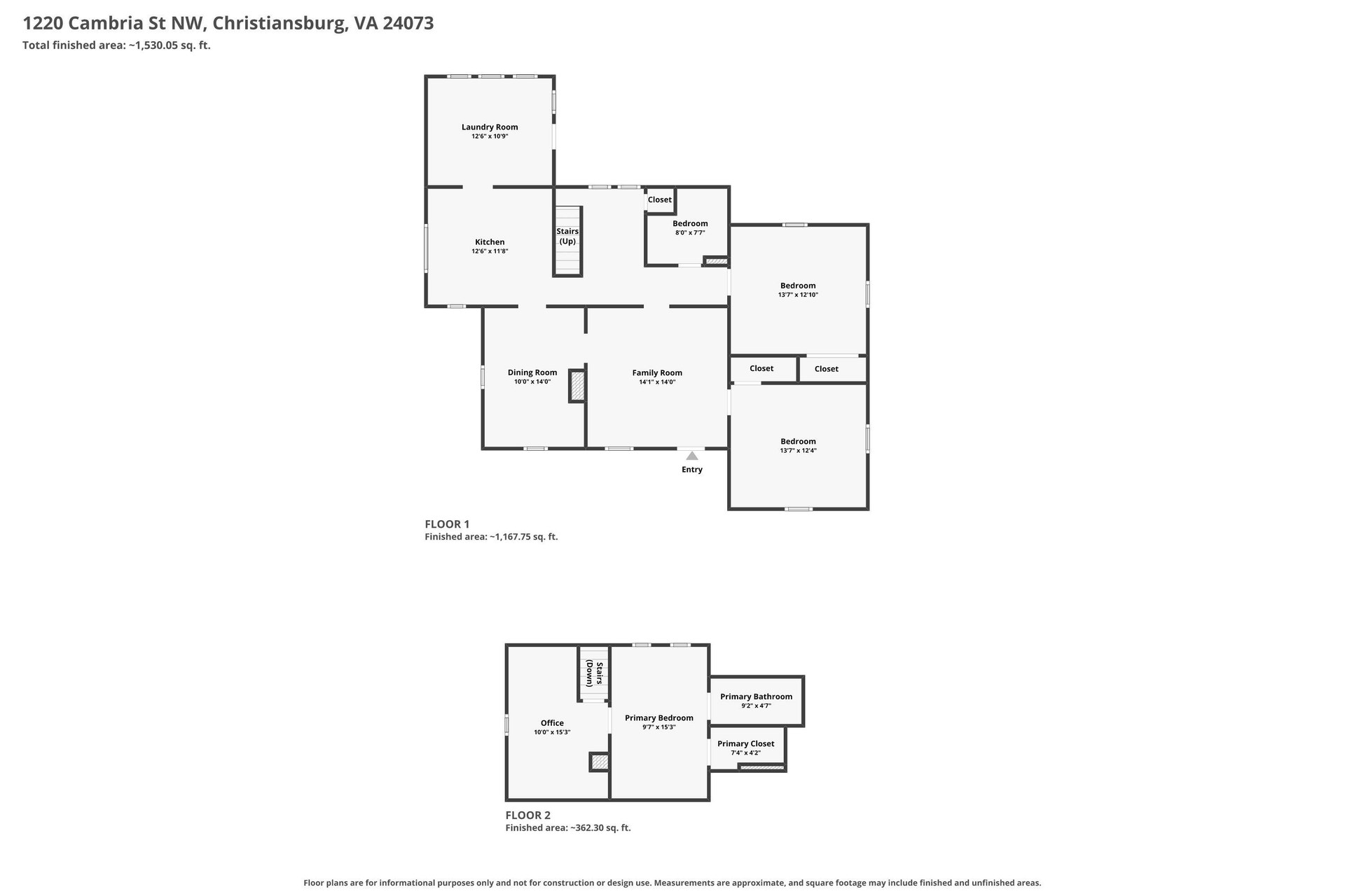 1220 Cambria Street, Christiansburg, VA 24073