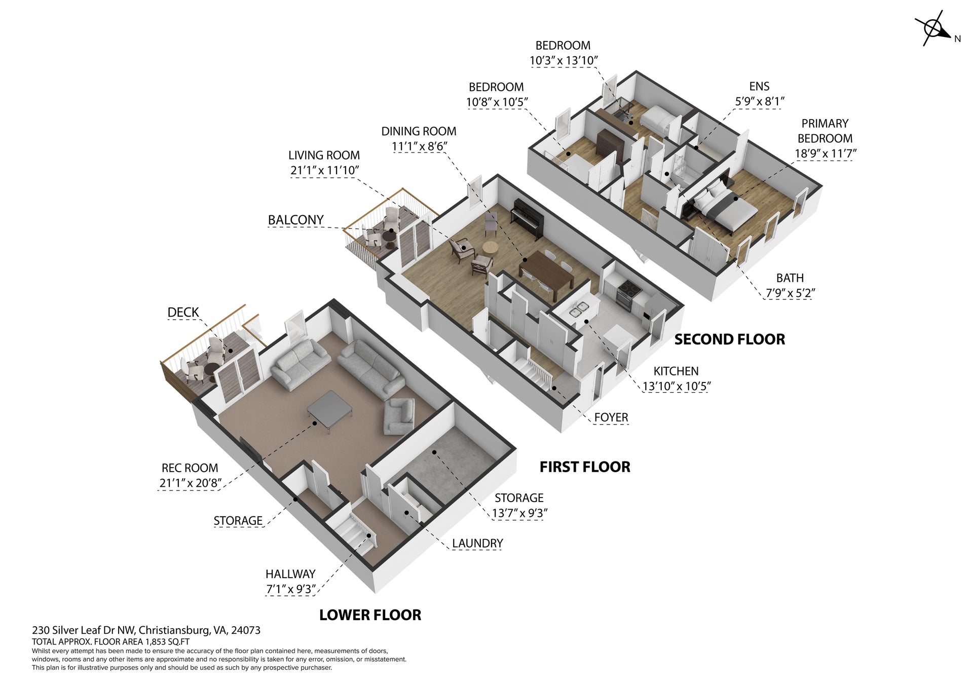 230 Silver Leaf Drive, Christiansburg, VA 24073