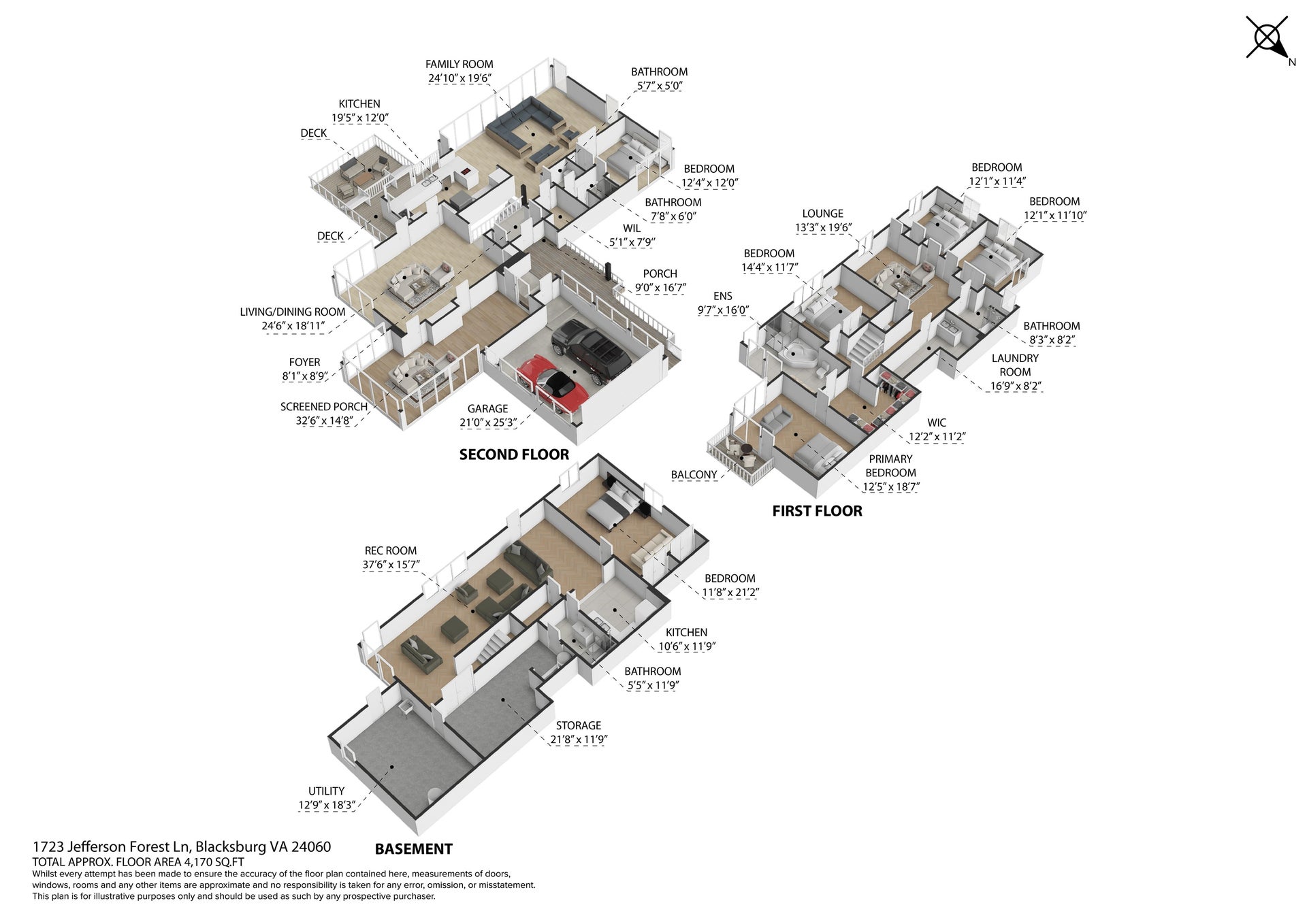 1723 Jefferson Forest Lane, Blacksburg, VA 24060