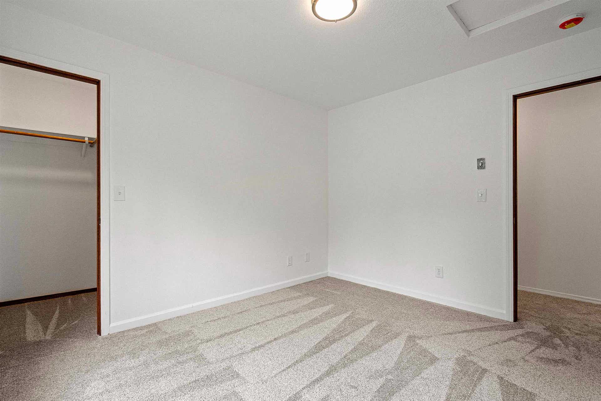 Bedroom #3 has a walk-in closet.