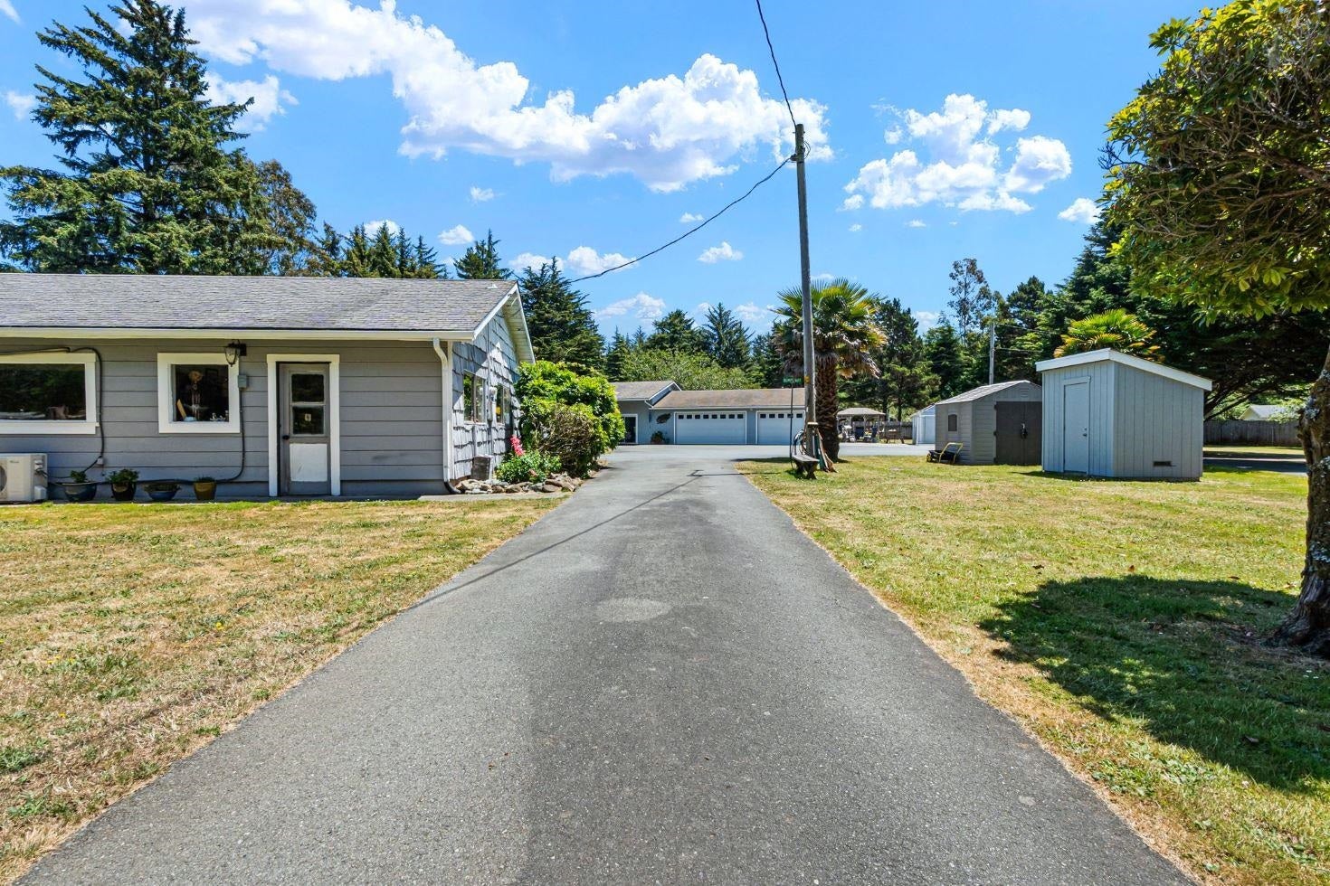 See Cottage first when coming in from Northcrest.