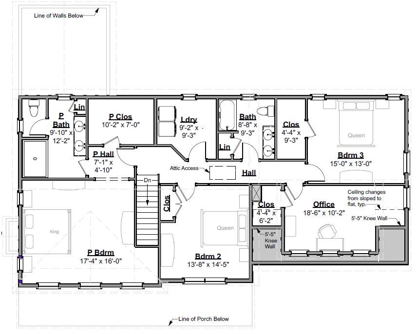 Floor Plan - 2nd floor