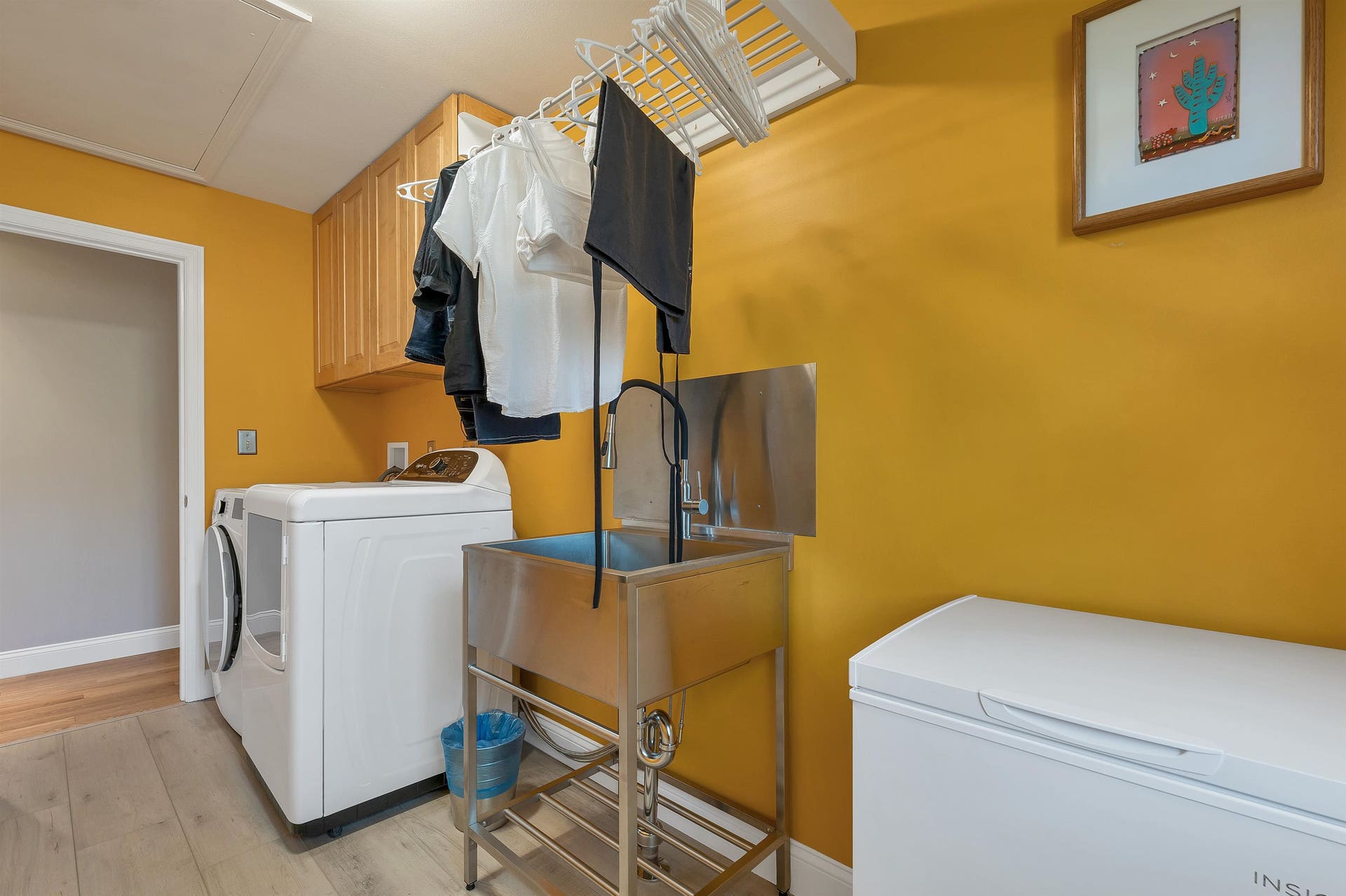 Laundry room on main floor