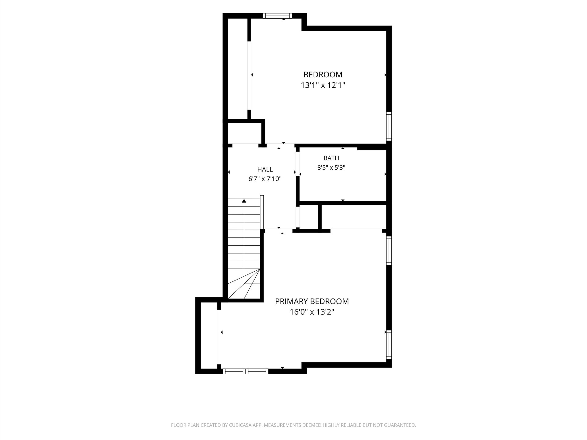 Unit 183 Upper Level Floor Plan
