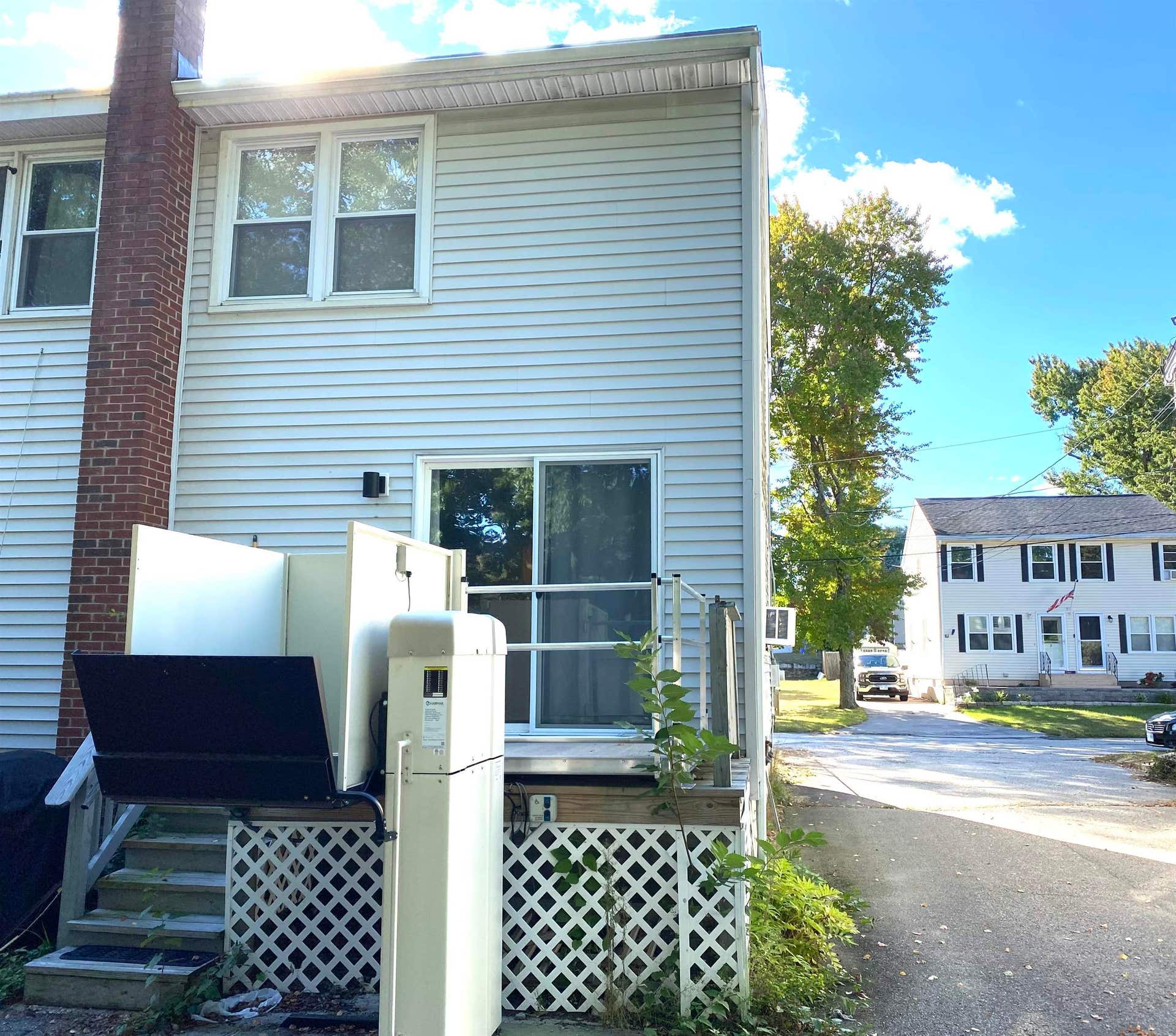 Rear of Unit