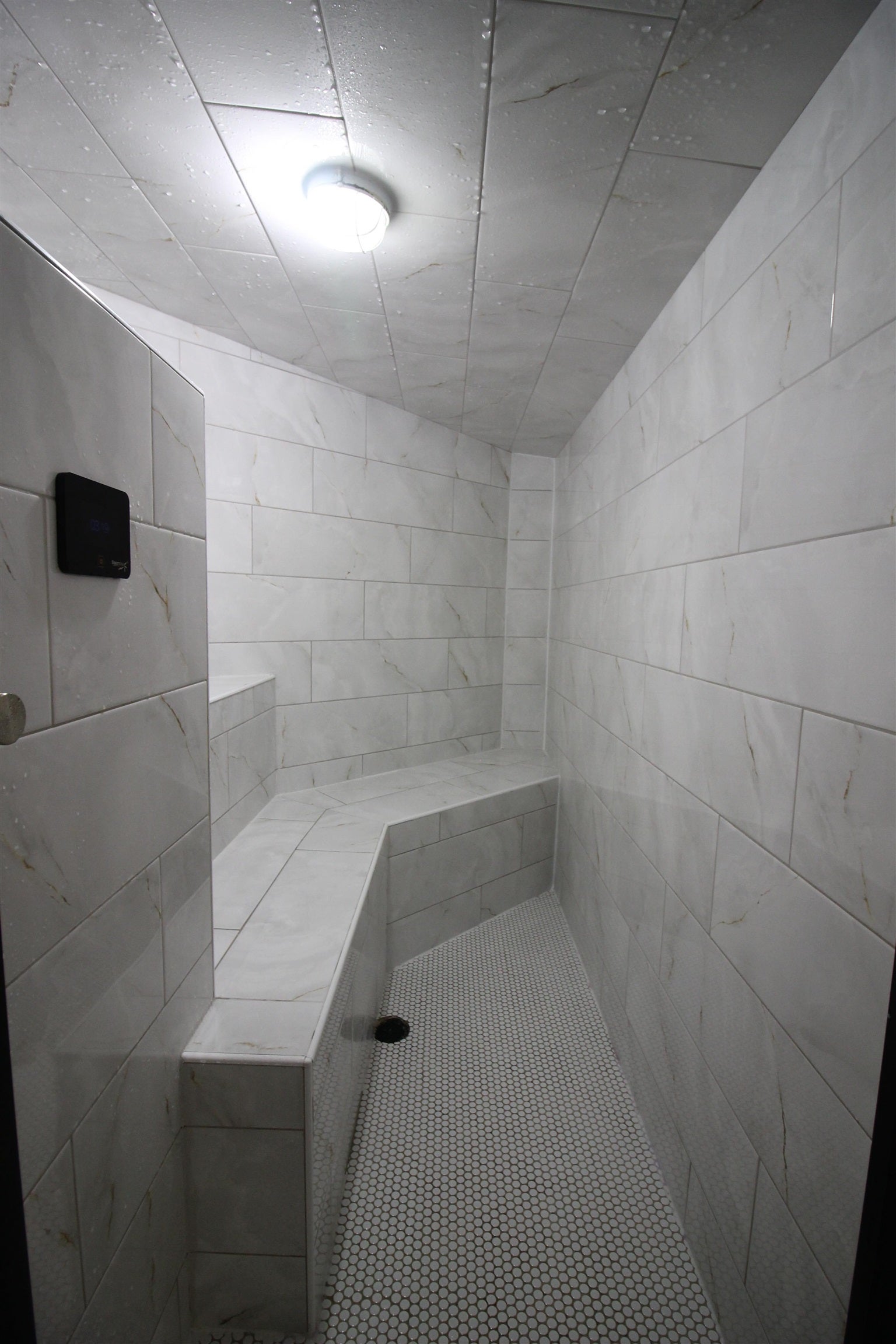 Steam room on-site too!