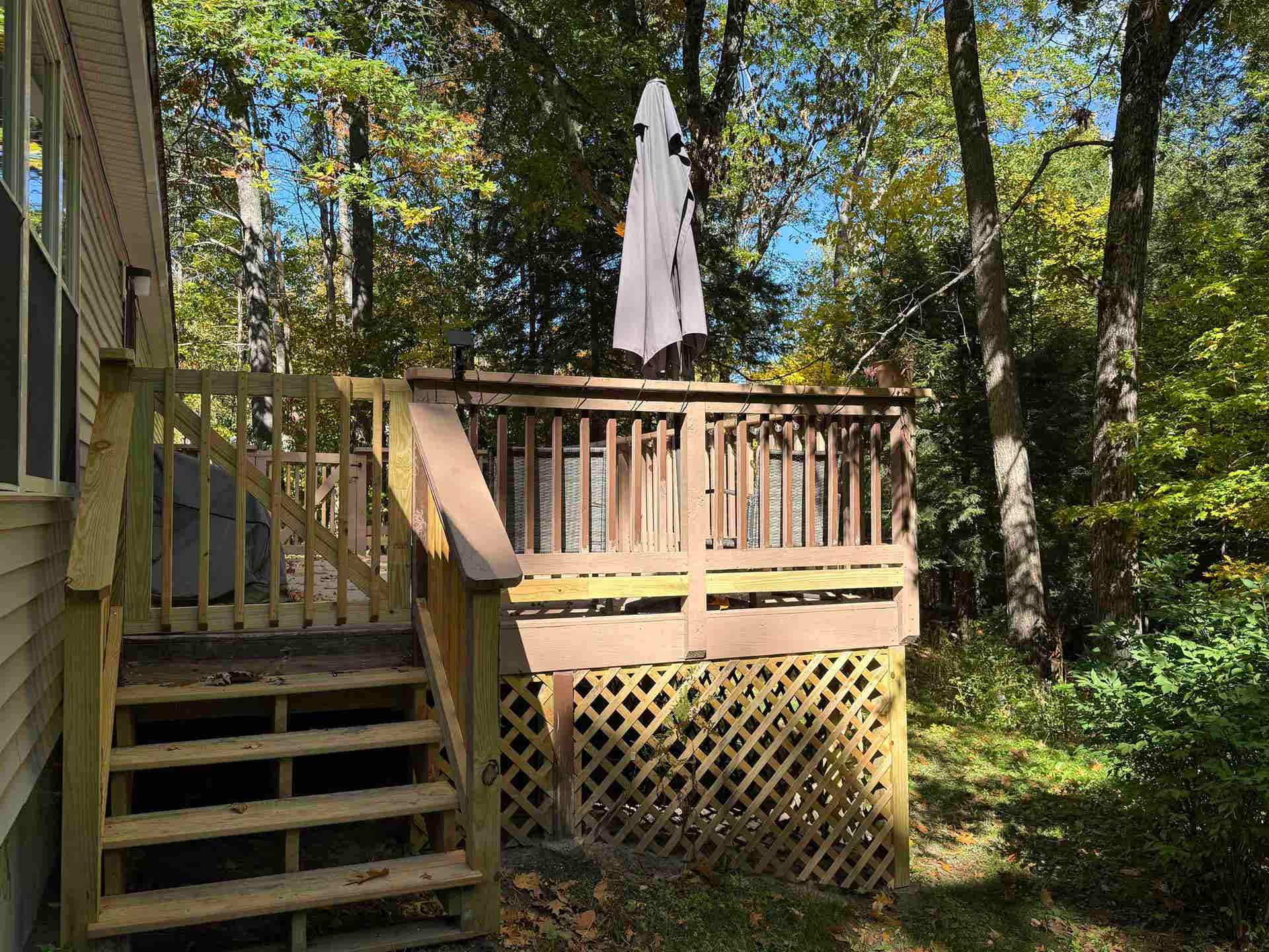 Stairs To Rear Yard