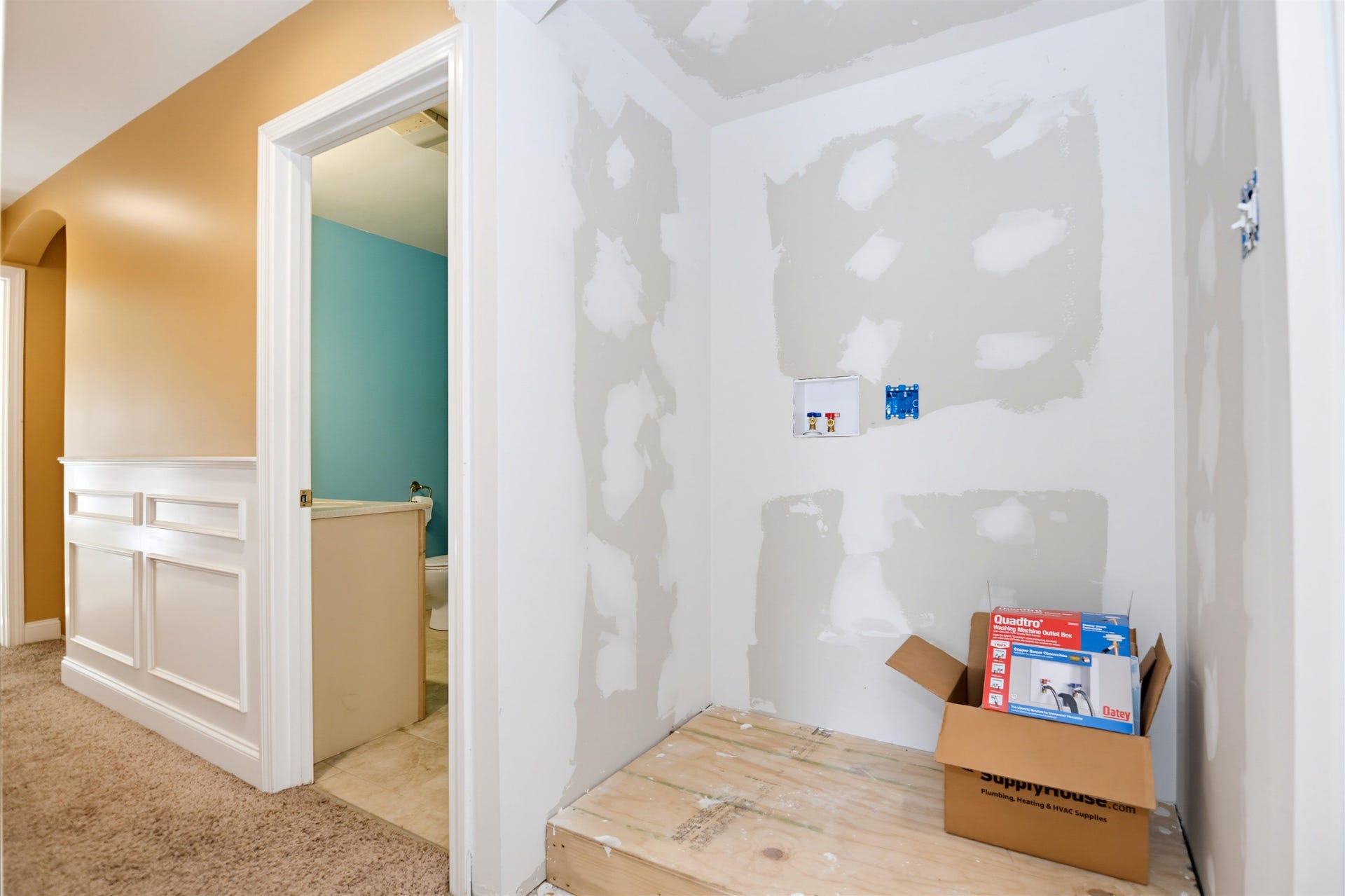 2nd Fl Washer/dryer "hook up"