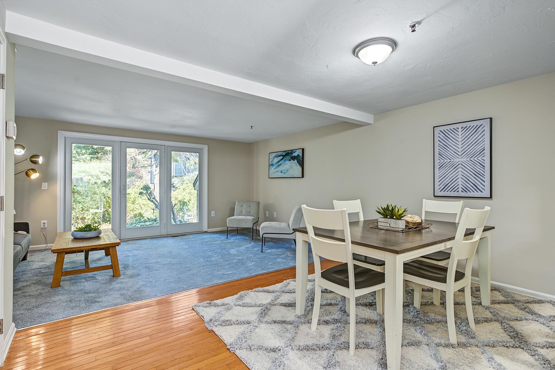 Dining Area and Livingroom